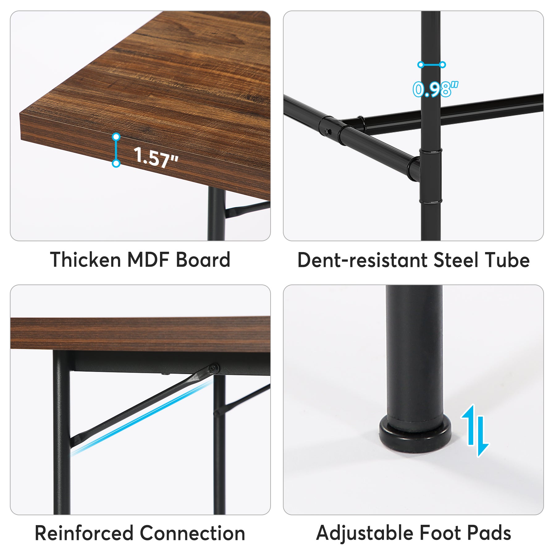 6FT Conference Table, 70.8