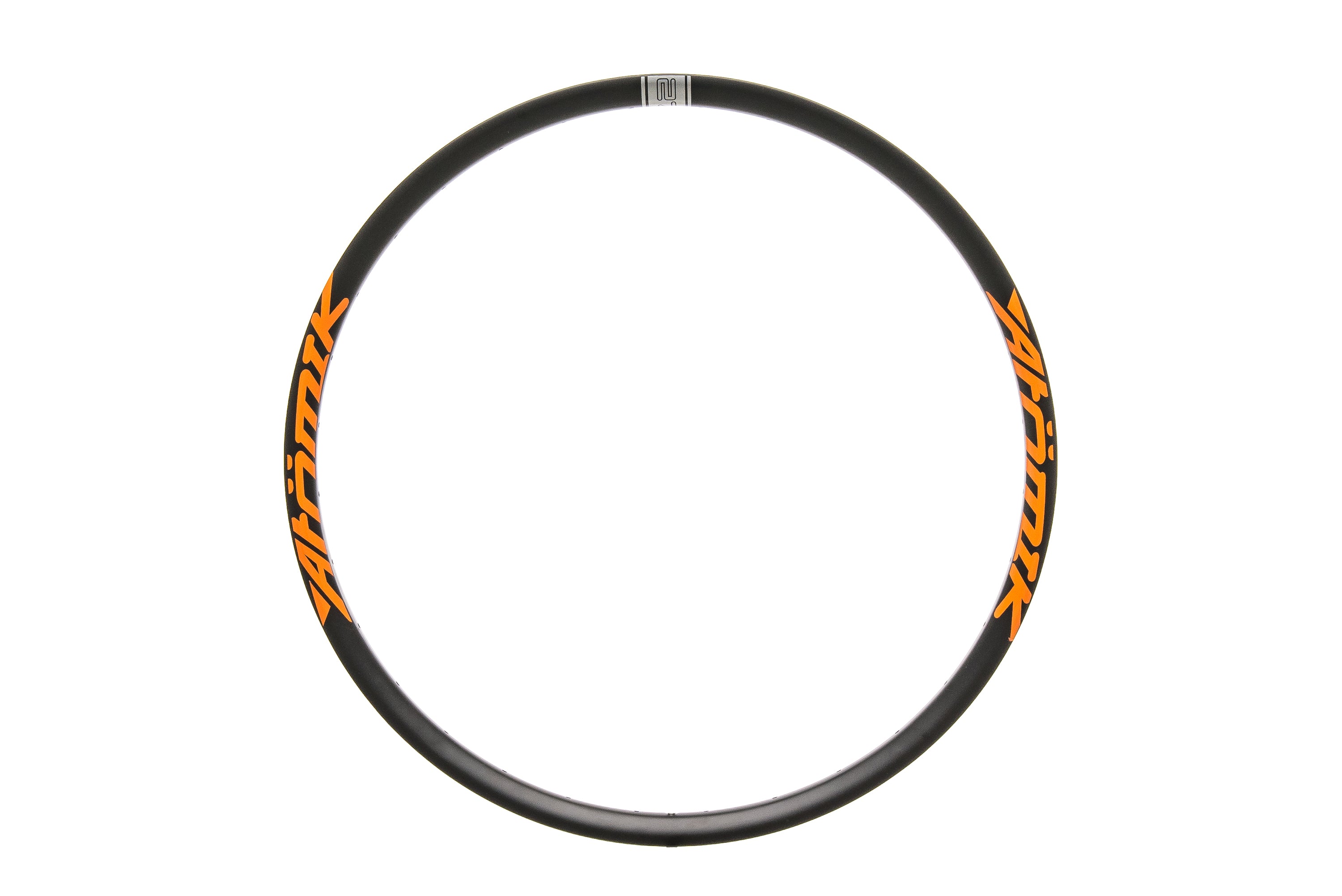 Atomik Carbon Mod-Hook Rim Carbon Tubeless 27.5” 32 Hole Black/Orange