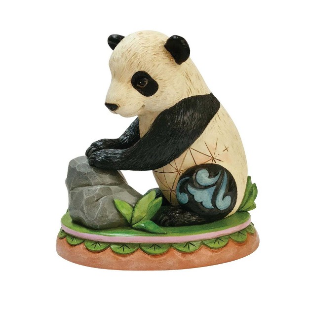 Jim Shore Giant Panda Cub One Figurine 5 Inches Animal Planet 6010940 Polyresin Multicolored