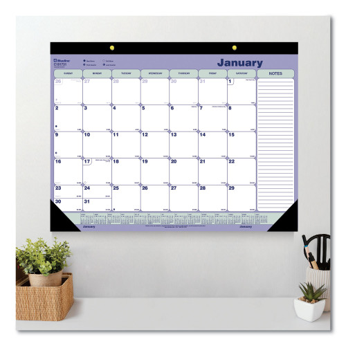 Blueline Brownline Desk/Wall Calendar Pad (C181731)