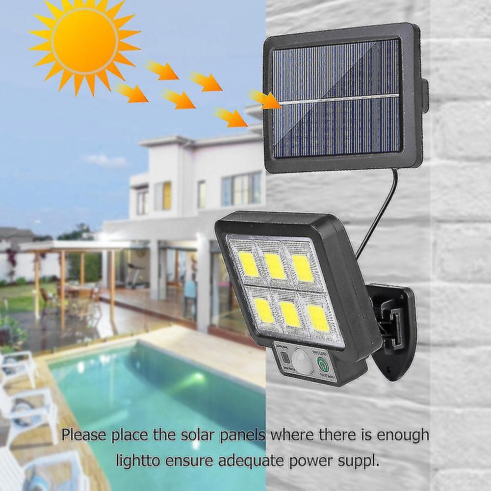 Led Split Solar Wall Light Outdoors Waterproof 3 Mode Motion Sensor Street Light Security Lighting Solar Lamp Garden