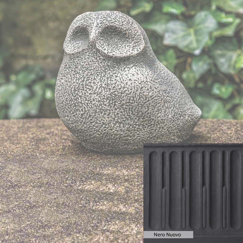 Campania International Stone Owl Statue