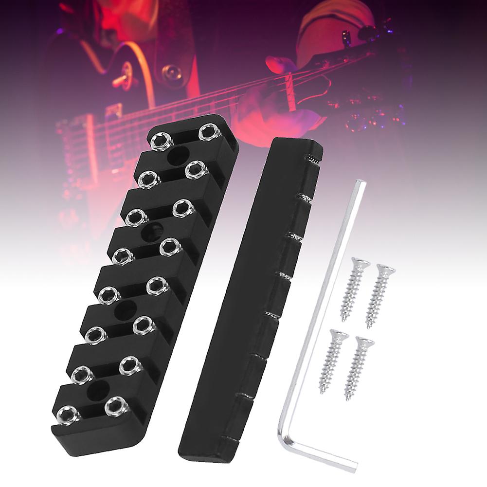 Electric Guitar Nut 7/8 String Headless Piano Pillow Set Musical Instrument Accessories8-string Ga889