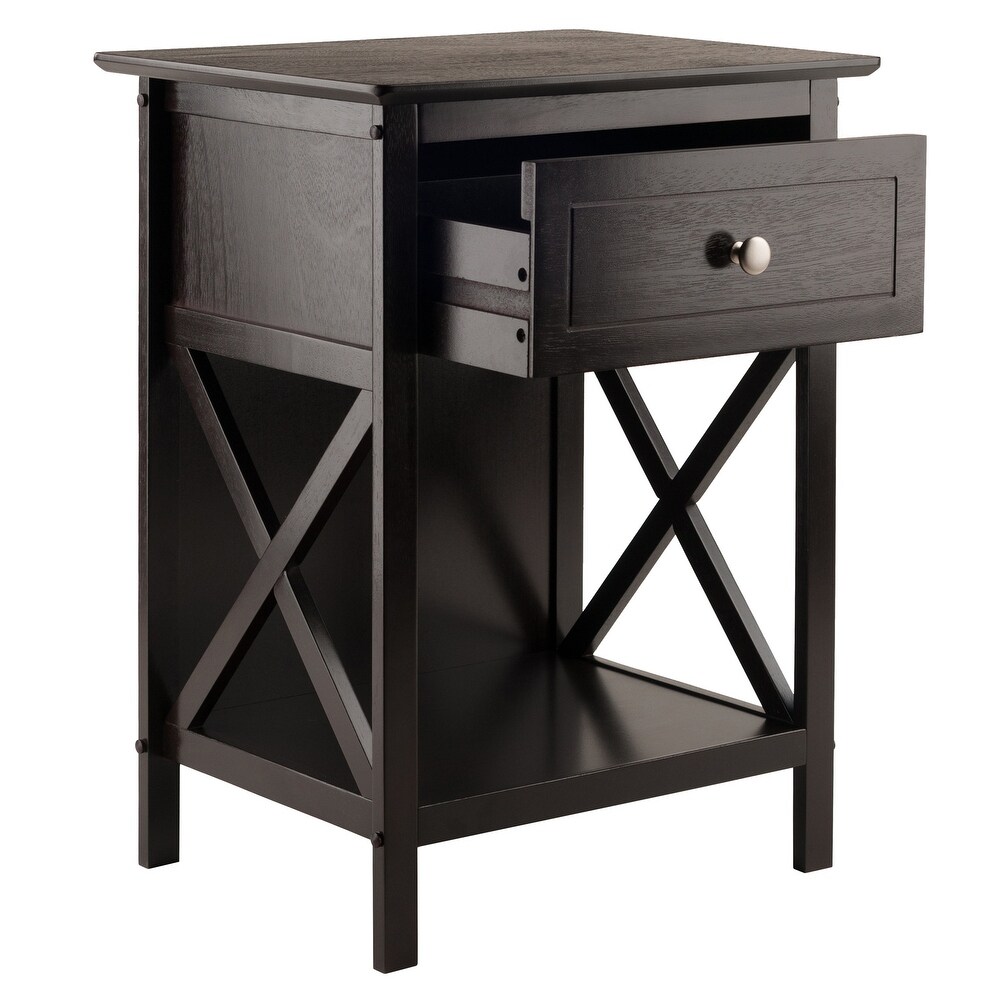 Skyline Decor Xylia Accent Table  Nightstand  Coffee