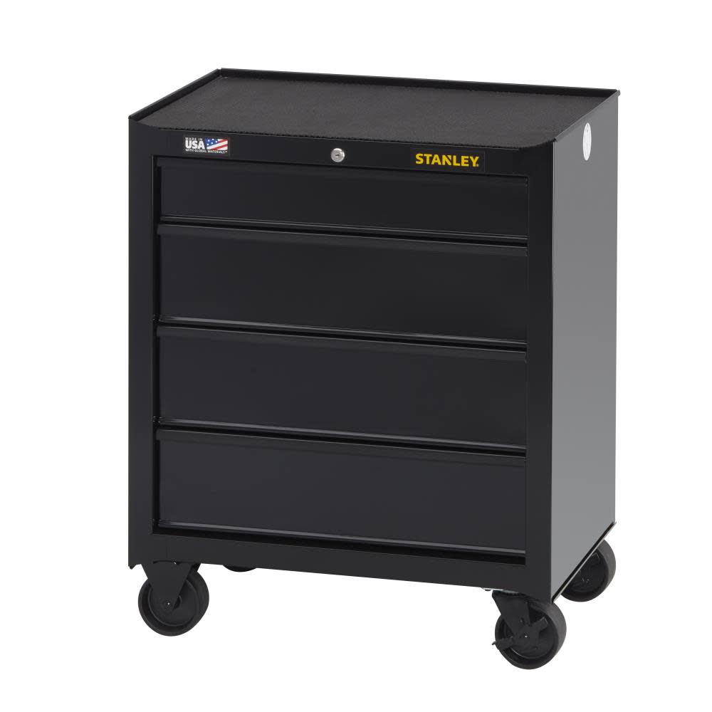 26 in. W 100 Series 4-Drawer Rolling Tool Cabinet ;