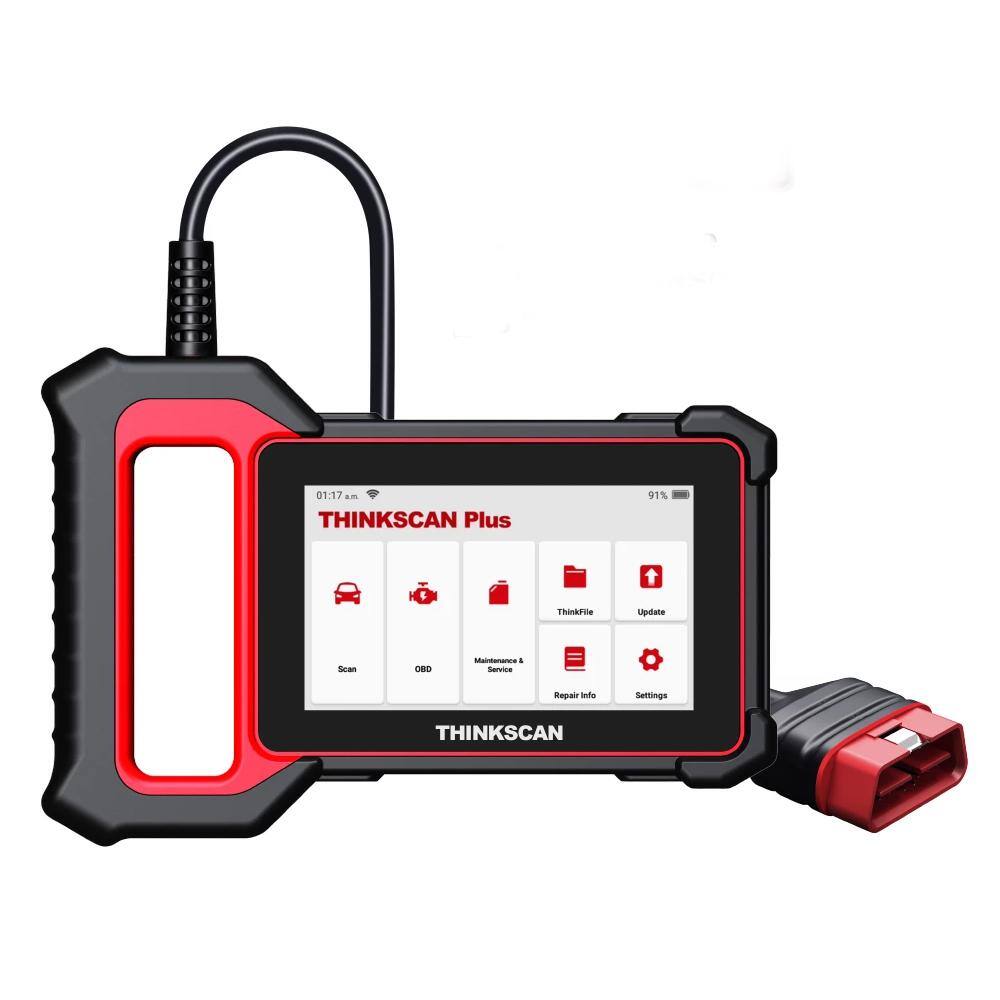 Thinkcar 5 in. OBD2 Scanner Tablet Car Code Reader Vehicle Diagnostic Tester Tool THINKSCAN PLUS S7 TKPS7