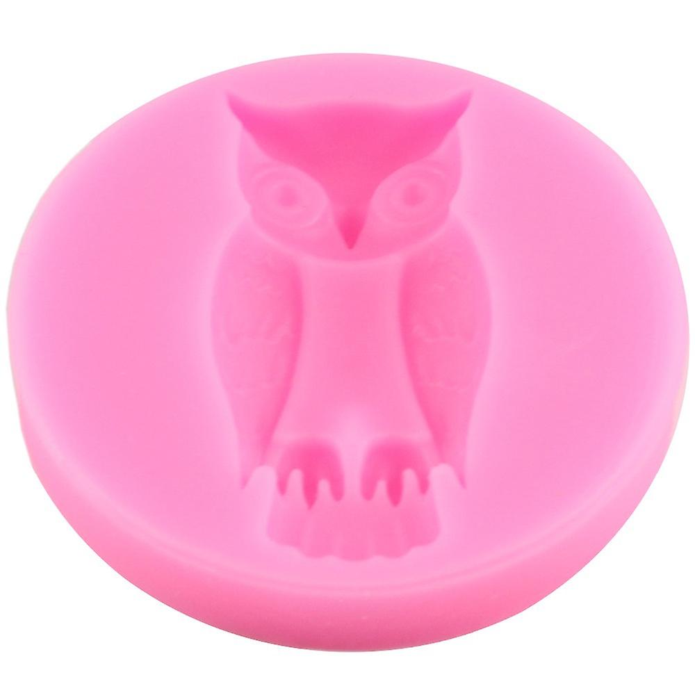 Owl Shaped Handmade Soap Mould - 1pc