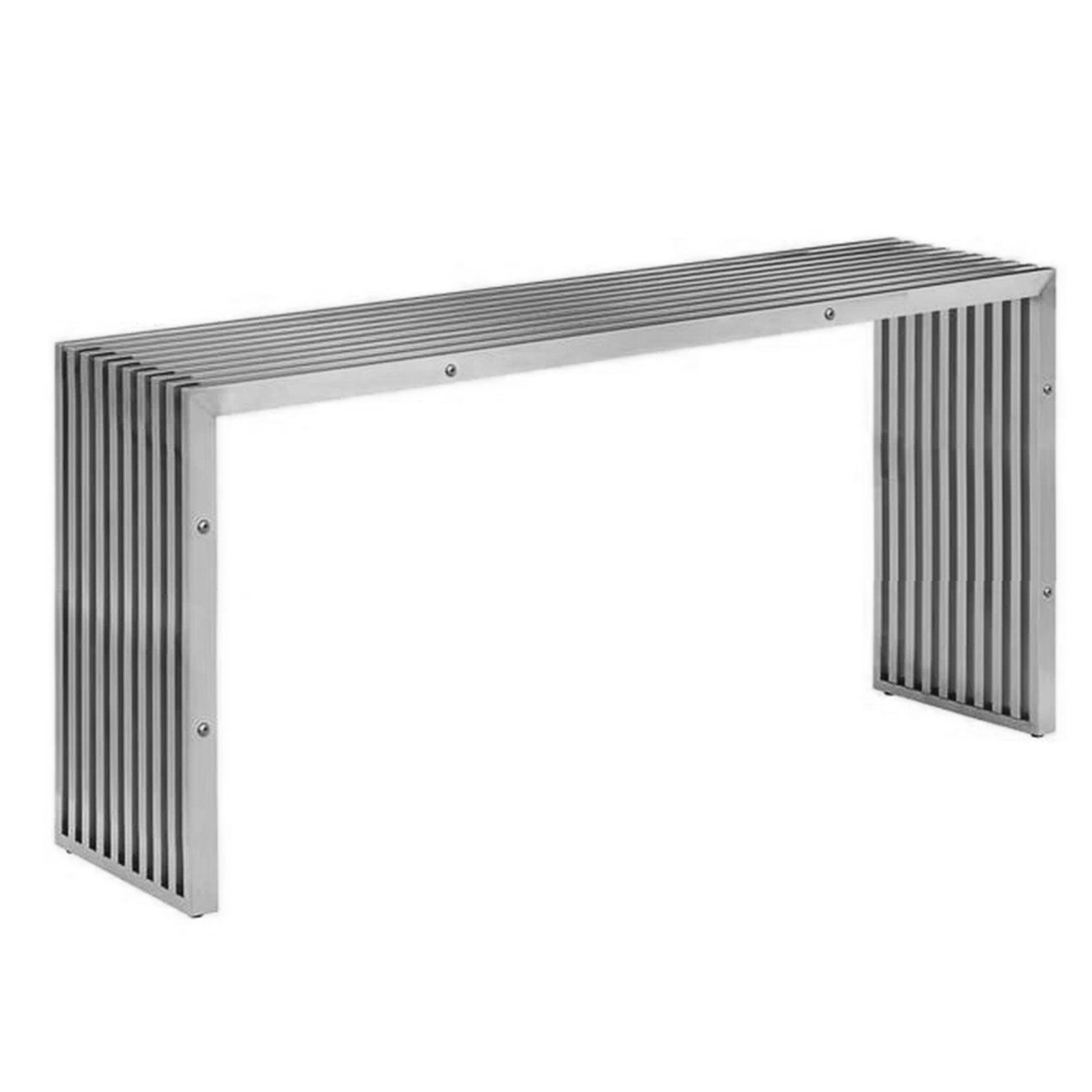 Mid Century Stainless Console  Psh-48-C-Con