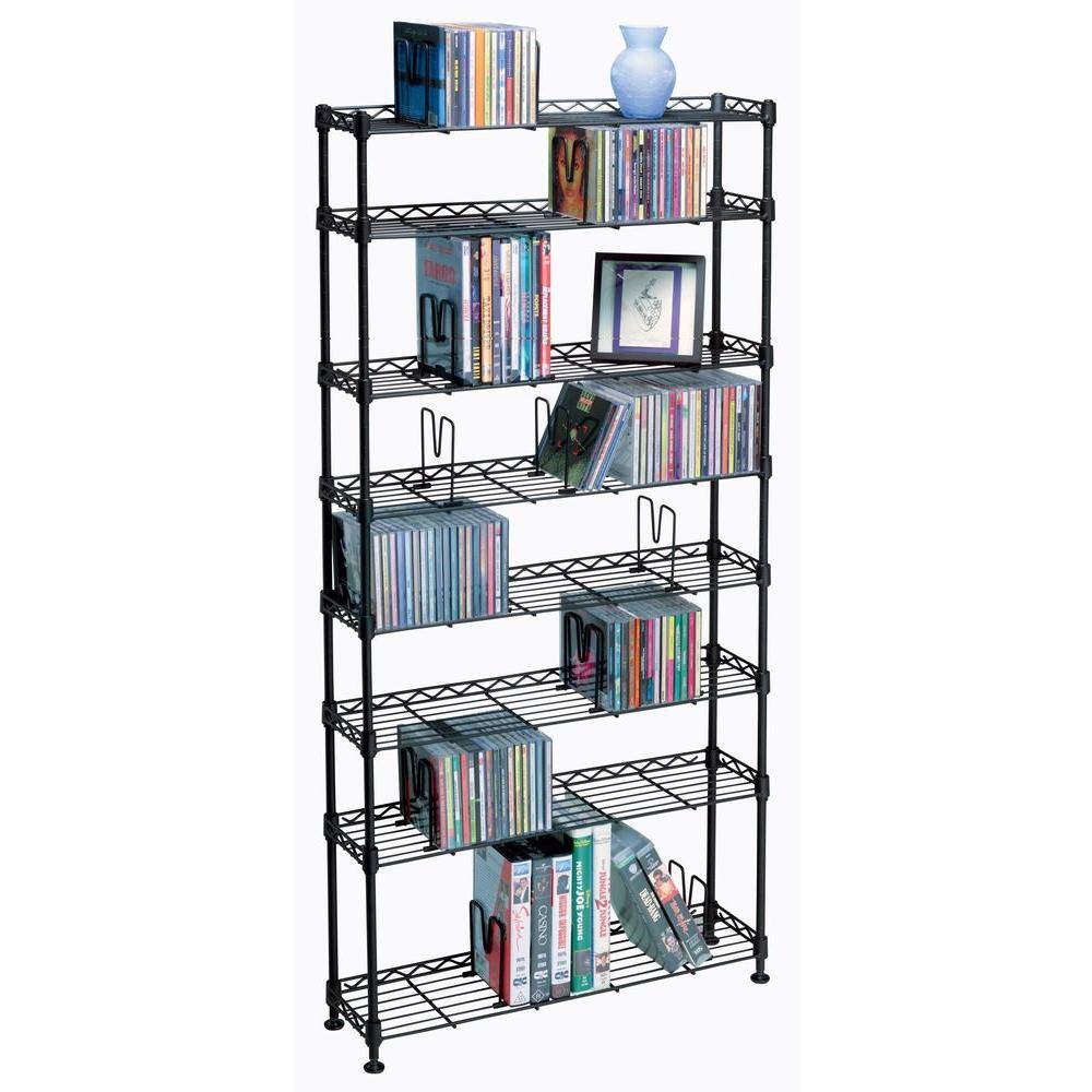 Atlantic Maxsteel 8-Tier Metal Wire Shelving Unit (26 in. W x 49 in. H x 8 in. D) 3020