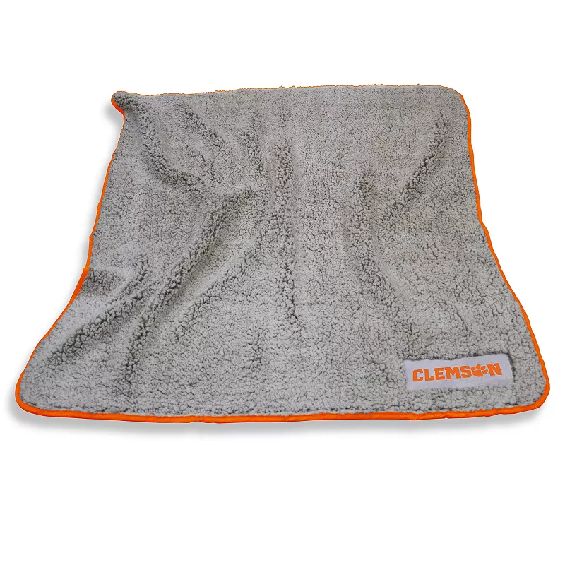 Clemson Tigers Frosty Fleece Throw Blanket