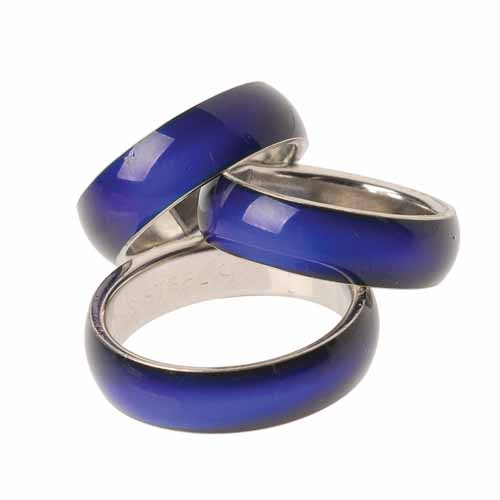 U.S. Toy JA746 Stainless Steel Mood Rings