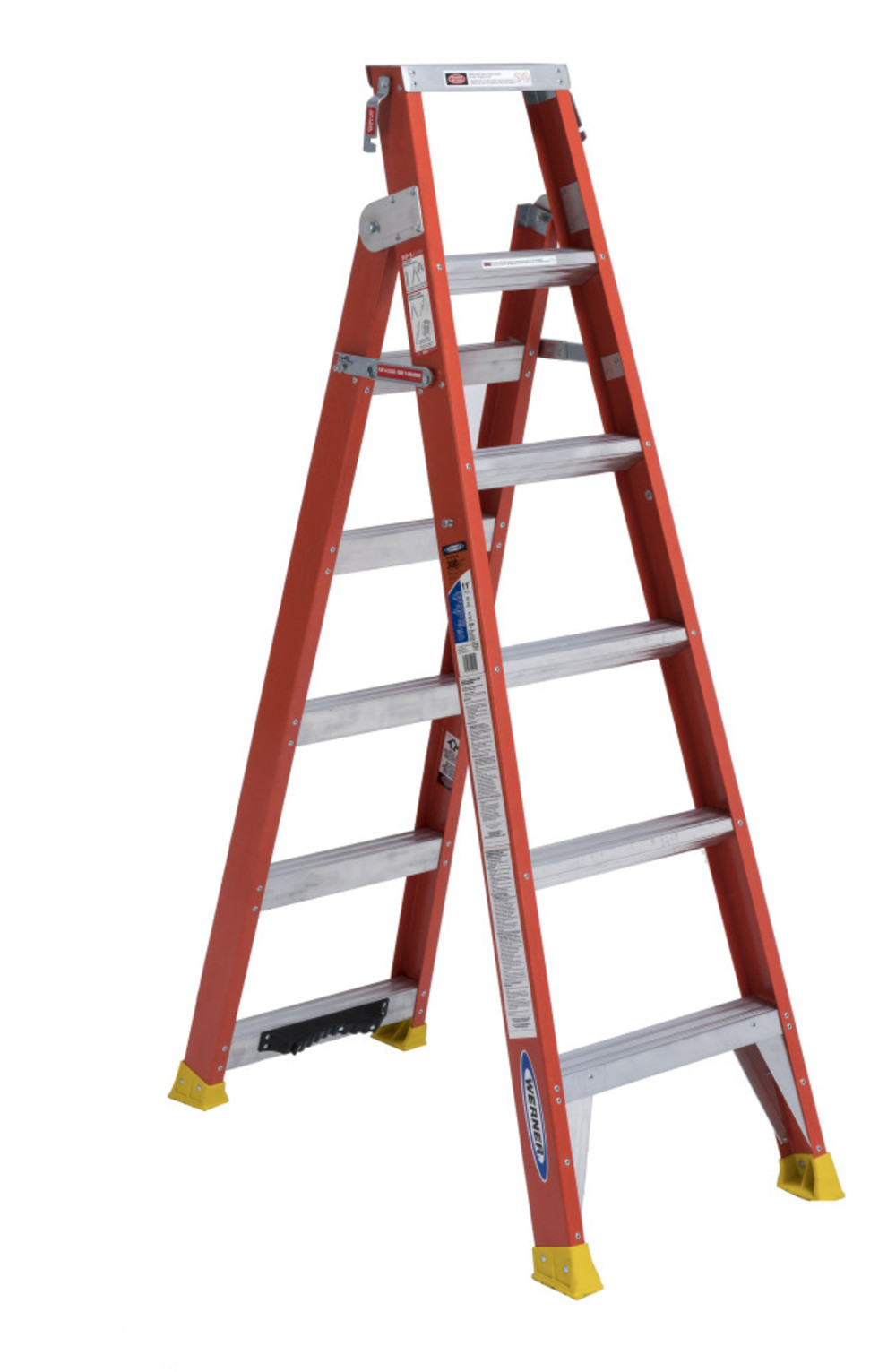 6Ft Fiberglass Type 1A Dual Purpose Ladder