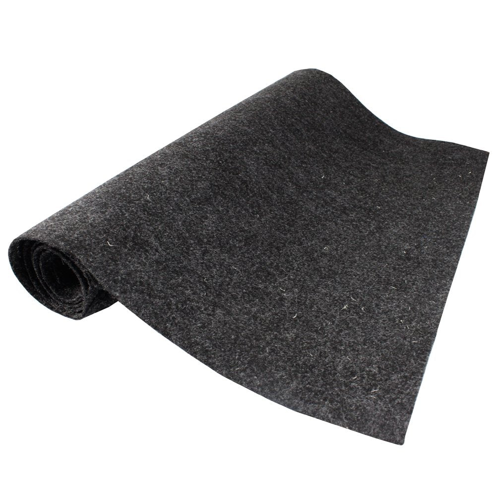 Car Replacement Underfelt Carpet Upholstery Auto Floor Trunk 78 inch Width (150 in x 78 in， Grey )