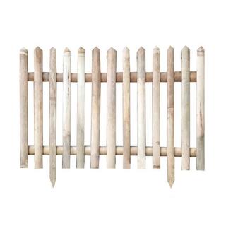 MGP 30 in. H Bamboo Picket Garden Fence BPB-30