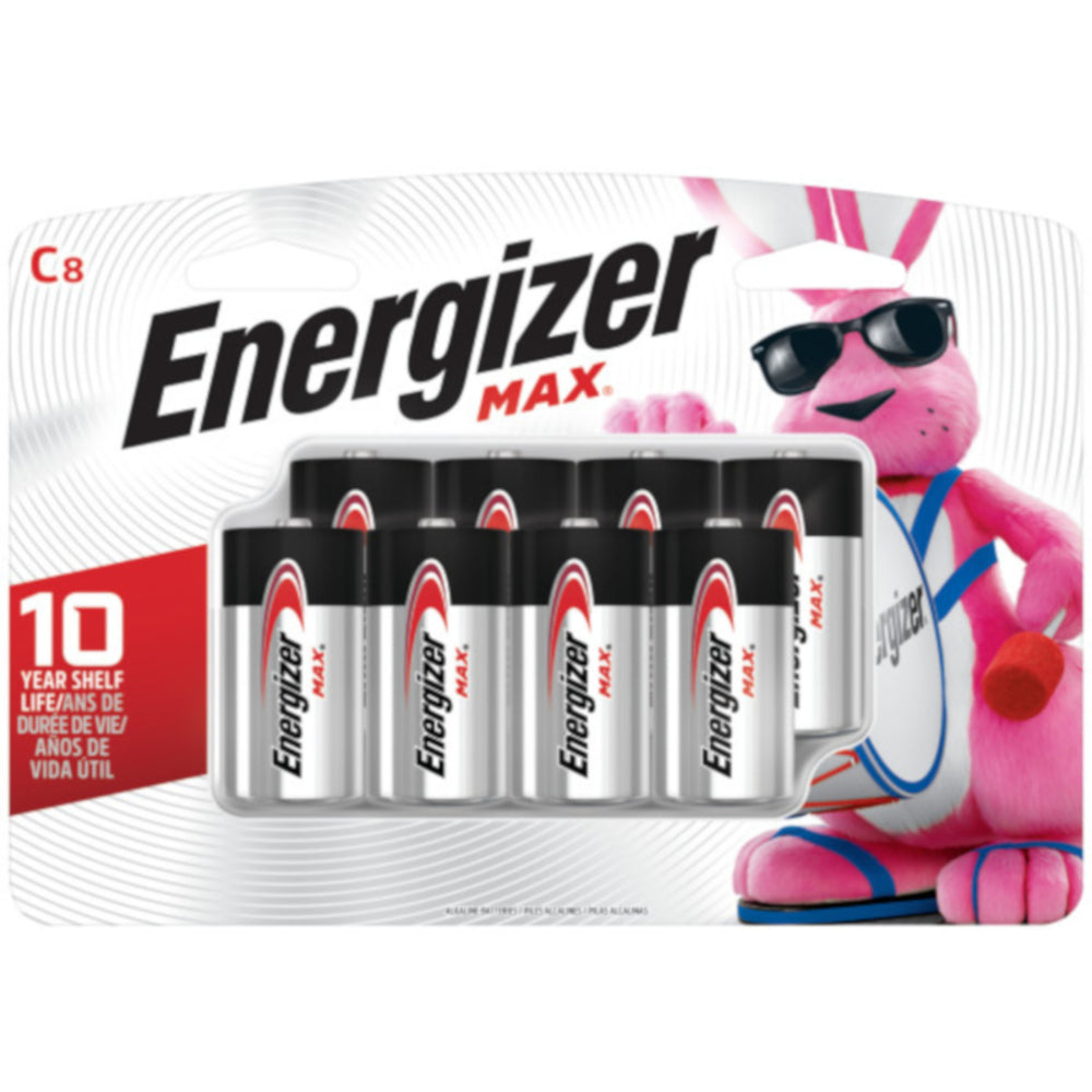 ENERGZR MAX BATT C 8PK