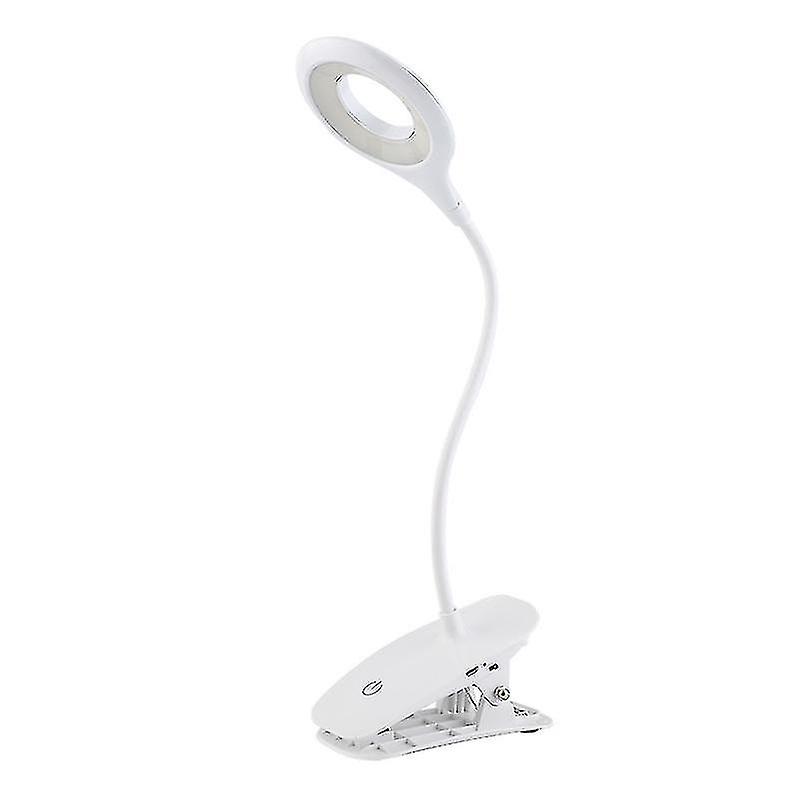 20 Led Clip-on Reading Lamp Dimmable Eye Protection Table Lamp With Usb Cable