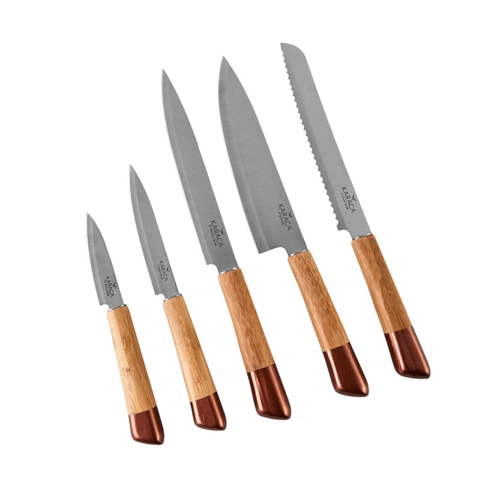 Karaca Maple Rosegold 6 Piece Knife Set 153.03.06.1454