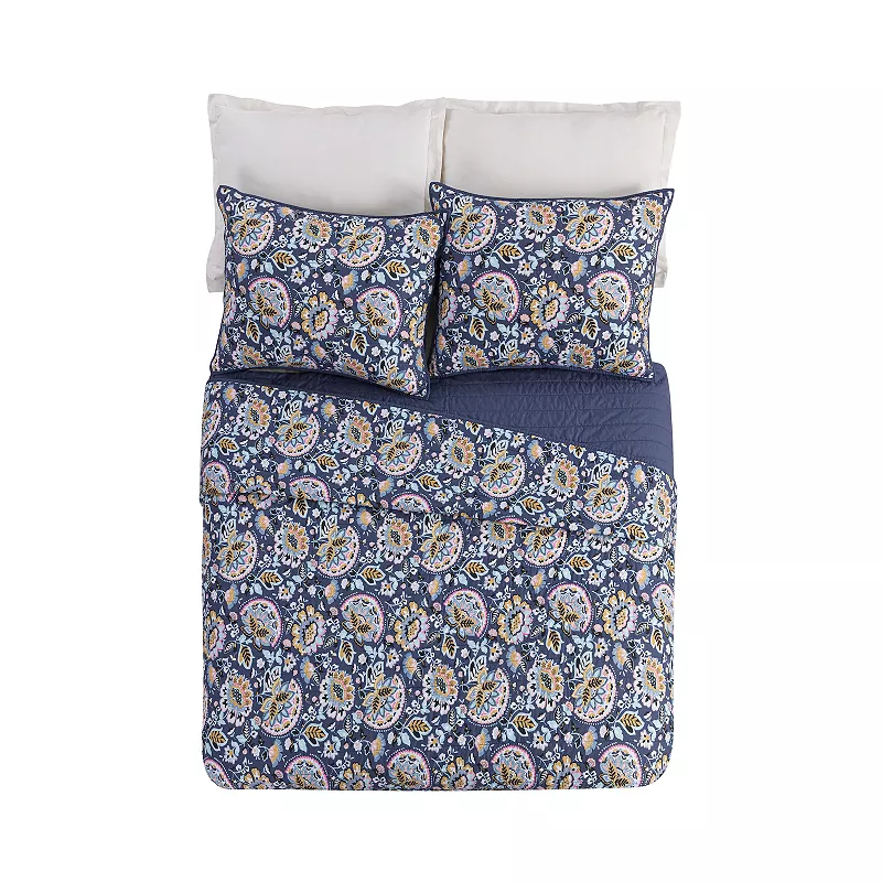 Vera Bradley Charmont Meadow 3-Piece Quilt Set