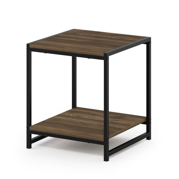 Furinno Camnus Modern Living 2-Tier End Table