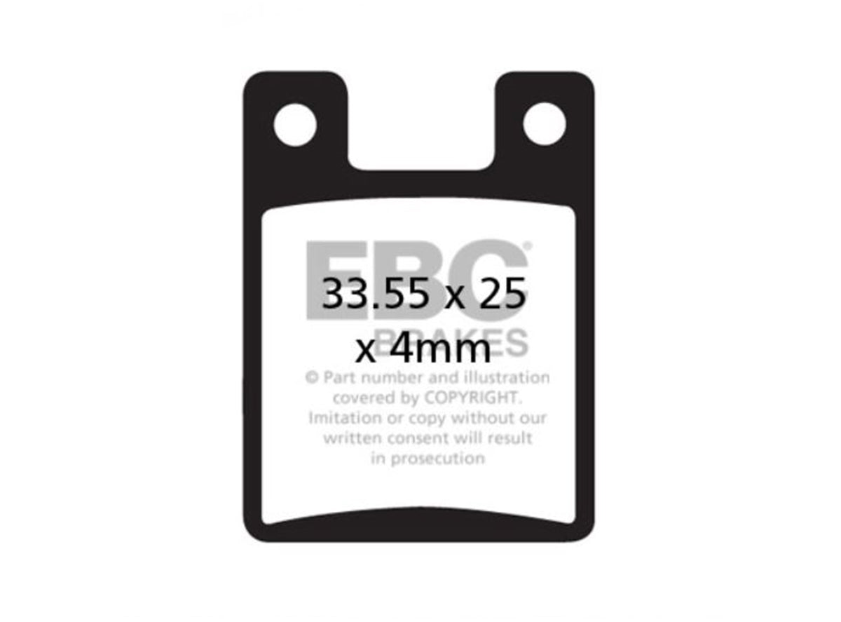 EBC Hope 95-01 2 Piston Sport Disc Brake Pads