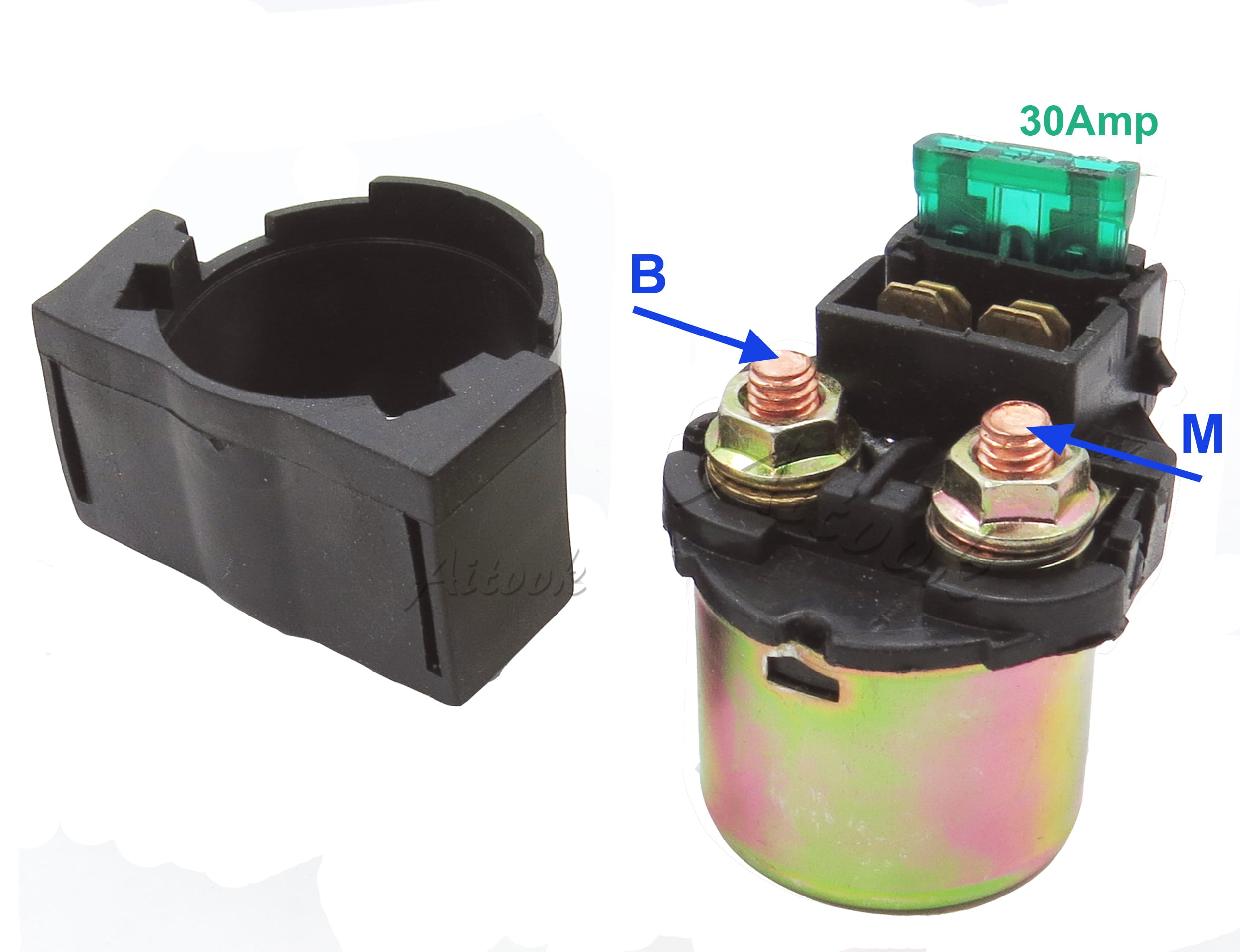 Starter Solenoid Relay For Kawasaki NINJA 500 EX500 1987-2009