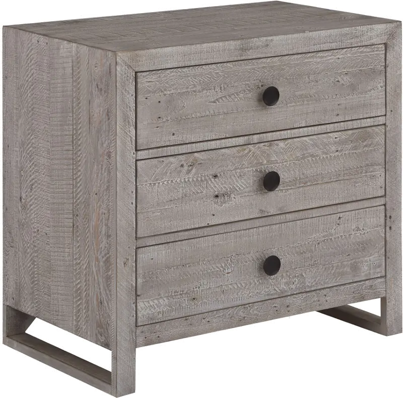 Studio 20 Light Gray Nightstand