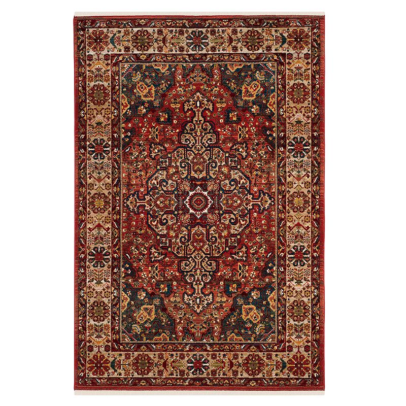 Safavieh Kashan Marcella Floral Framed Rug