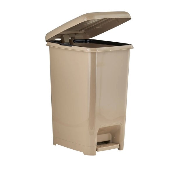 10.5 gal Slim Step Trash Can