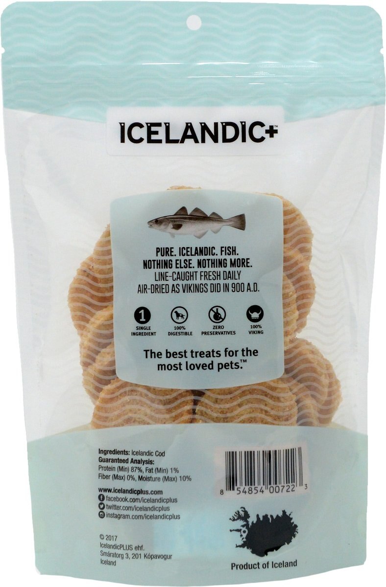 Icelandic+ Cod Fish Chips Dog Treat