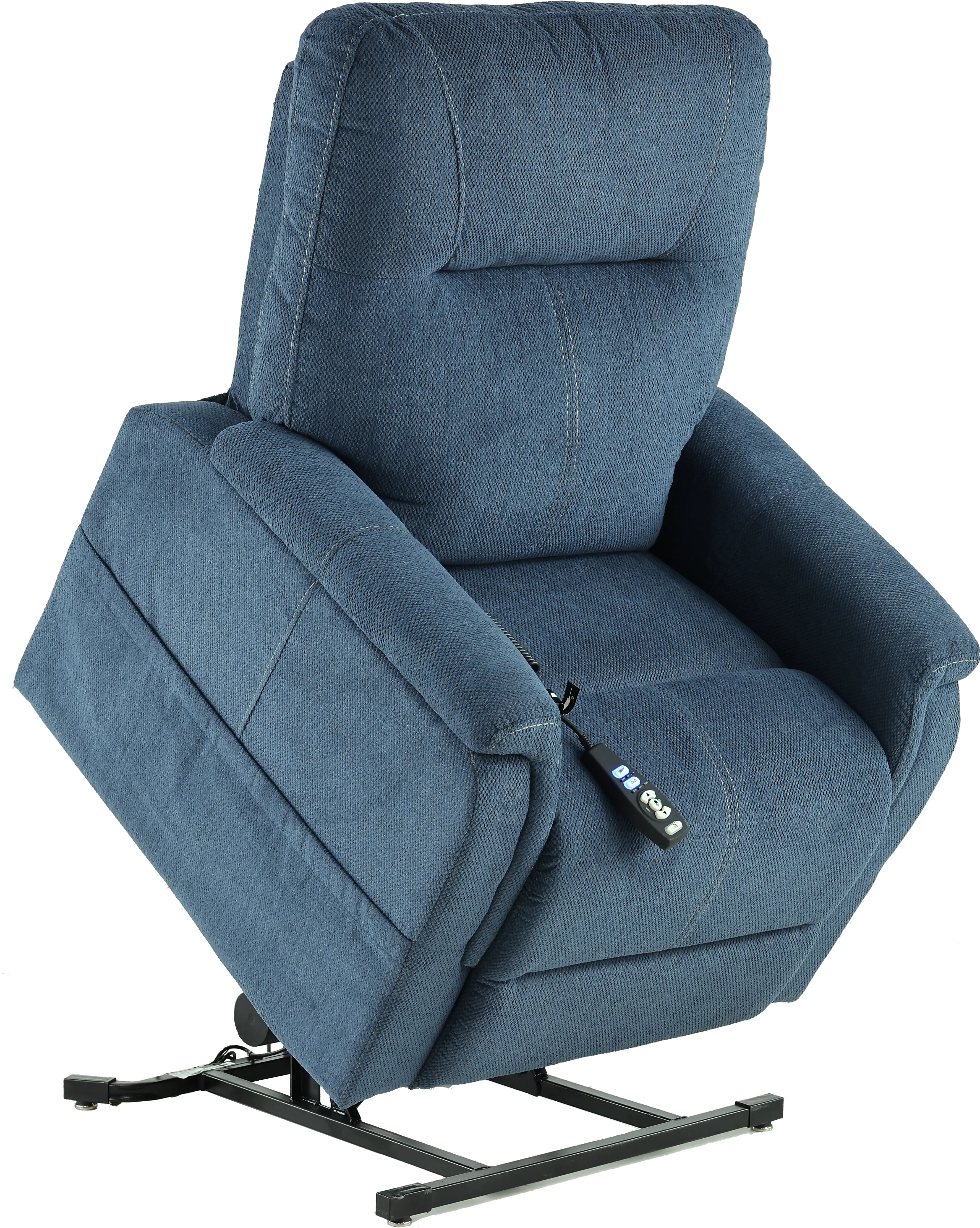 Dynamo Indigo Blue Power Lift Recliner