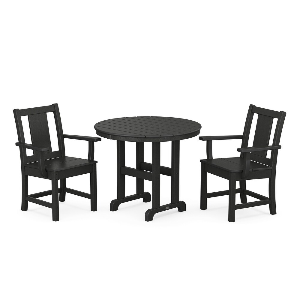 Prairie 3 Piece Farmhouse Dining Set