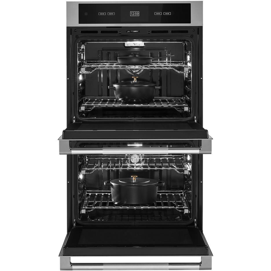 JennAir 30-inch, 10 cu.ft. Built-in Double Wall Oven with V2�Vertical Dual-Fan Convection JJW3830LL