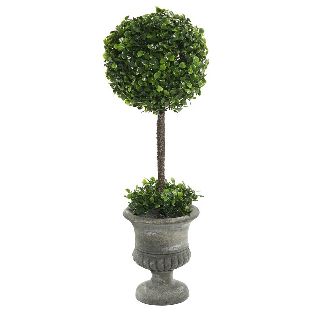 Vickerman Artificial Green Boxwood Topiary