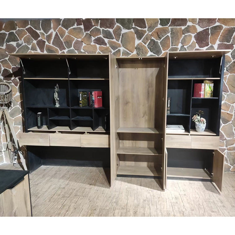 EASTON Display Unit 3.2M - Warm Oak & Black