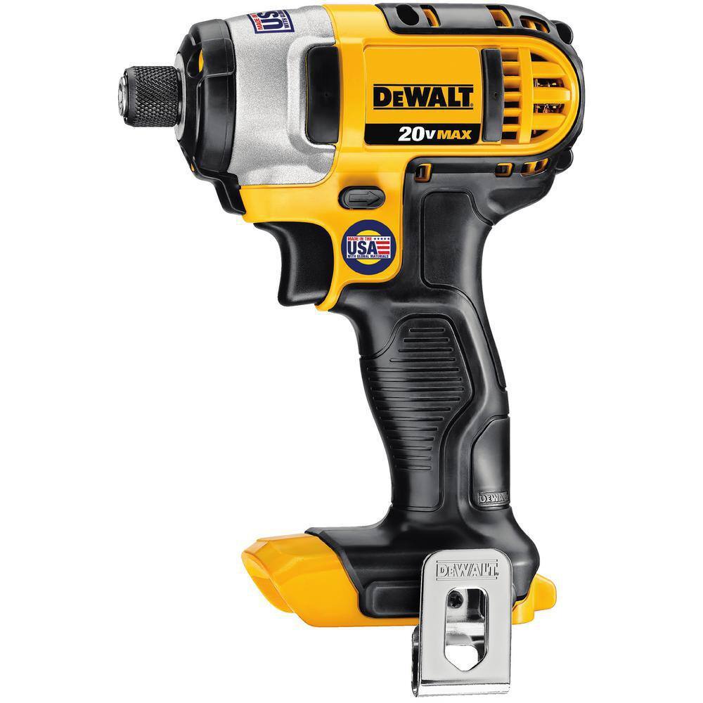 DW 20V MAX Lithium-Ion 15-Gauge Cordless Finish Nailer and 20V MAX Cordless 14 in. Impact Driver DCN650D1wDCF885B