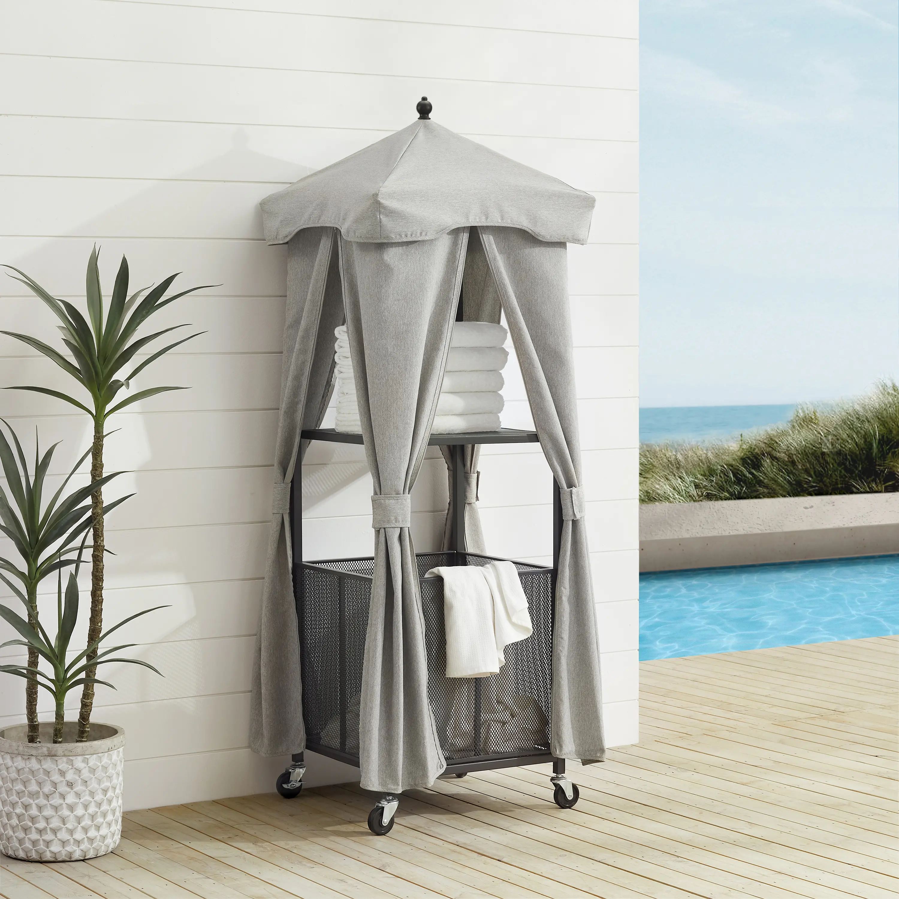 Grady Outdoor Towel Valet