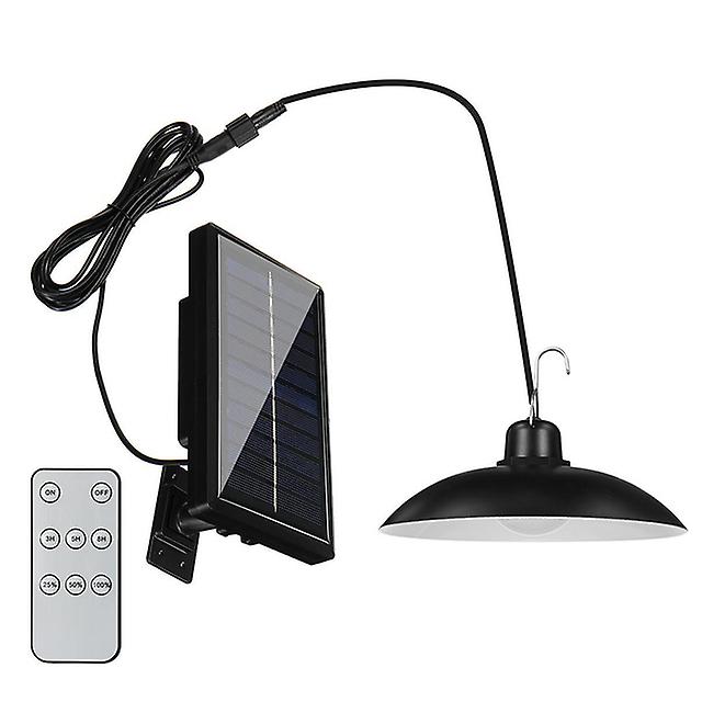 Split Solar Light Chandelier Ir Remote Outdoor Solar Wall Lamp With Line Sunlight Powered Emergency Lantern For Garden Street