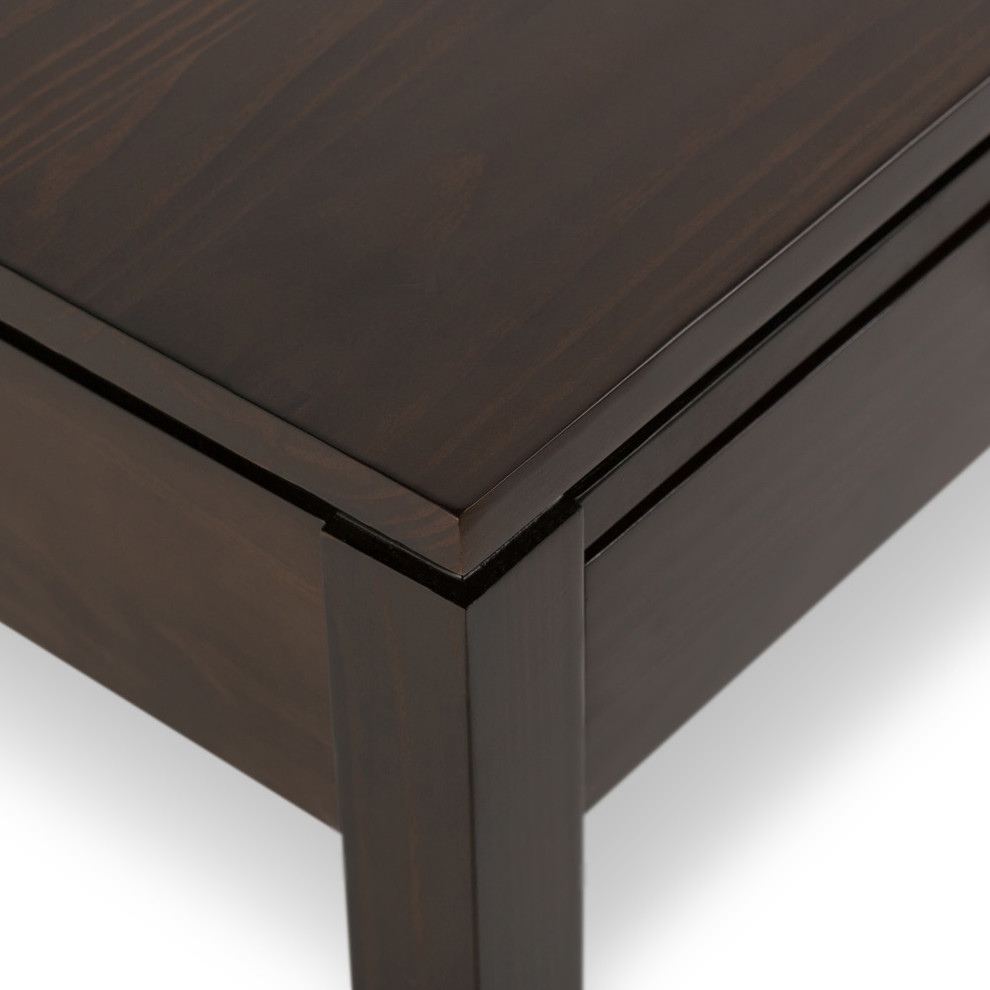 Cosmopolitan Solid Wood Coffee Table   Transitional   Coffee Tables   by Simpli Home Ltd.  Houzz