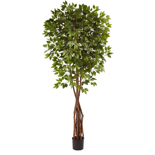 7.5foot Super Deluxe Artificial Ficus Tree