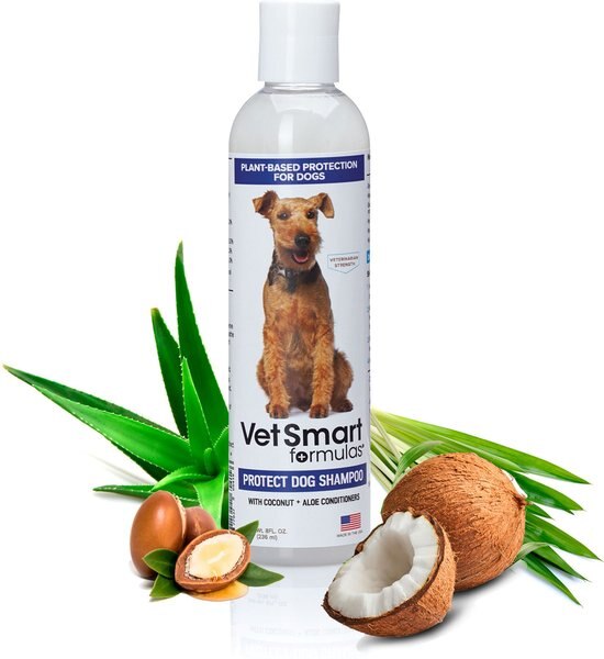 VetSmart Formulas Protect Dog Shampoo， 8-oz bottle