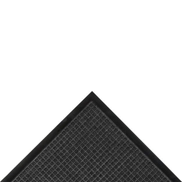 3 x27 x4 x27 Solid Dotted Doormat Charcoal Hometrax