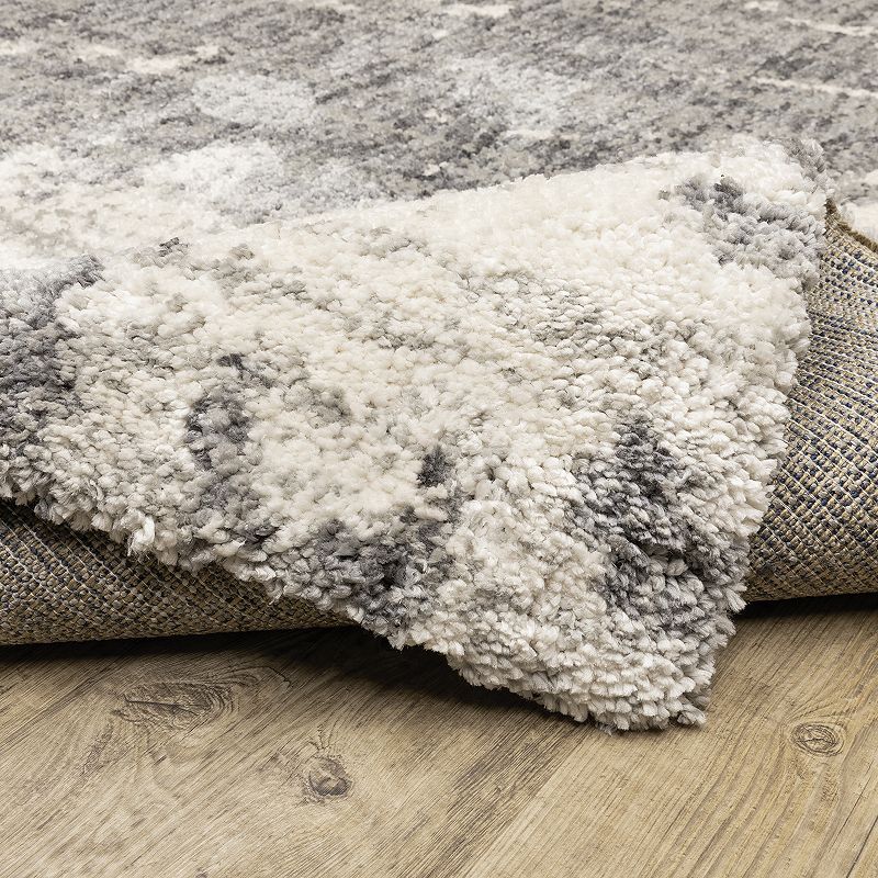 StyleHaven Ashtyn Distressed Abstract Shag Area Rug