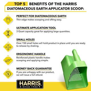 Harris Diatomaceous Earth Powder Duster Shaker Sifter Applicator Kit APPKIT