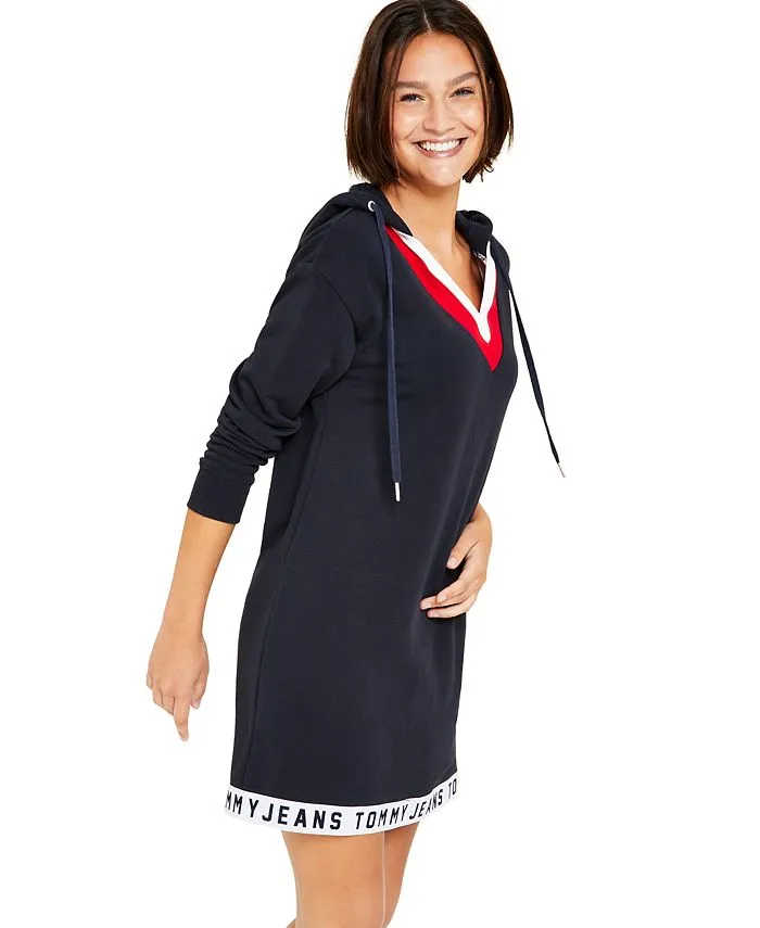 Women's Hooded Sweatshirt Dress