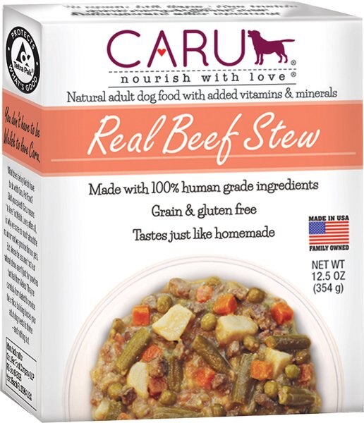 Caru Real Beef Stew Grain-Free Wet Dog Food