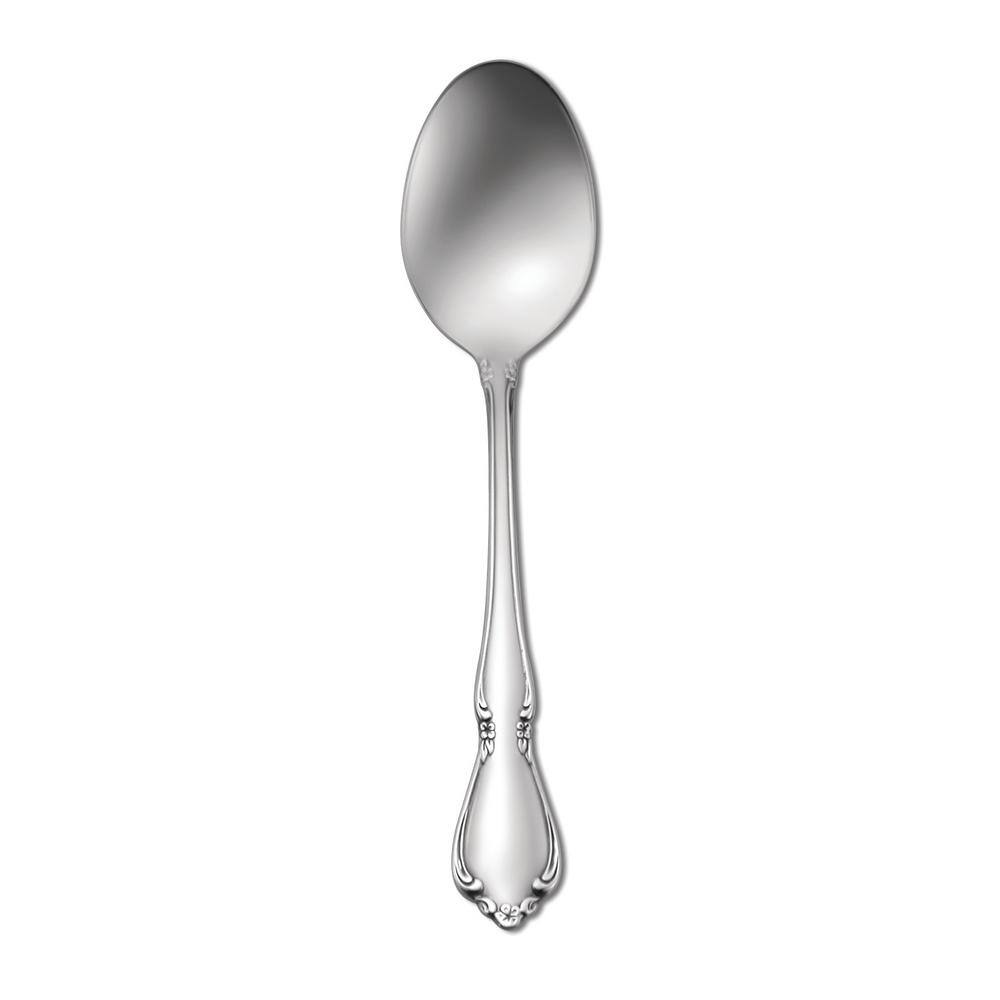 Oneida Chateau 188 Stainless Steel Oval Bowl SoupDessert Spoons (Set of 36) 2610SPLF