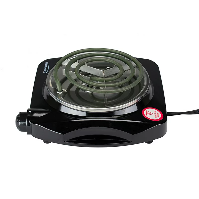 Brentwood Electric 1000 W Single Burner - Black