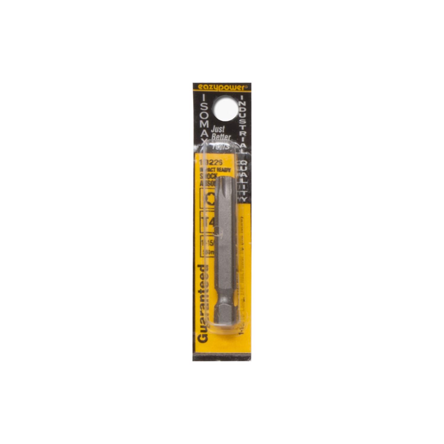 Eazypower Isomax T-Star T40 X 1-15/16 in. L Power Bit Steel 1 pc