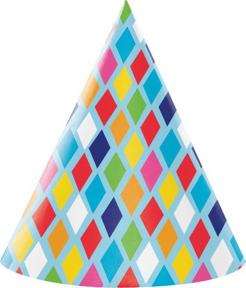 Creative Converting 340043 Bright Birthday Hat Adu...