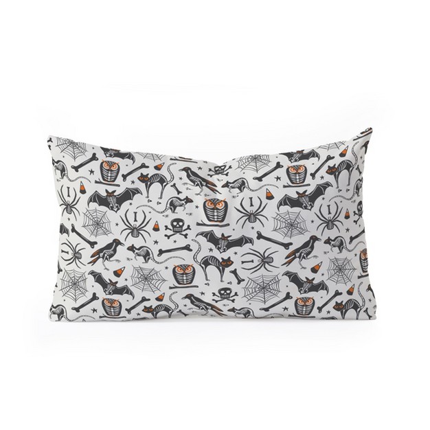 Heather Dutton Halloween Xray Oblong Throw Pillow Society6